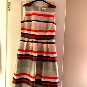 Hugo Boss Diljana Striped Dress sz 8.